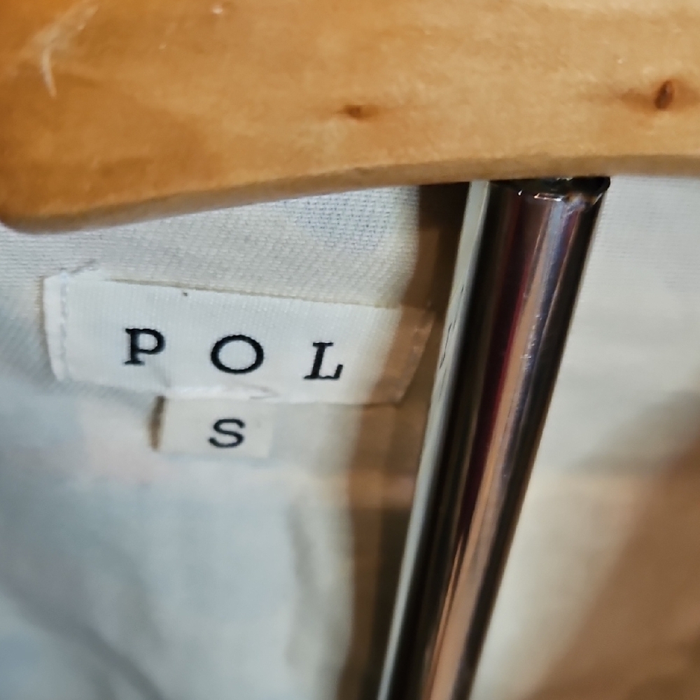 214 POL Lace Detail Camouflage Top Lightweight Denim - Picture 5 of 8